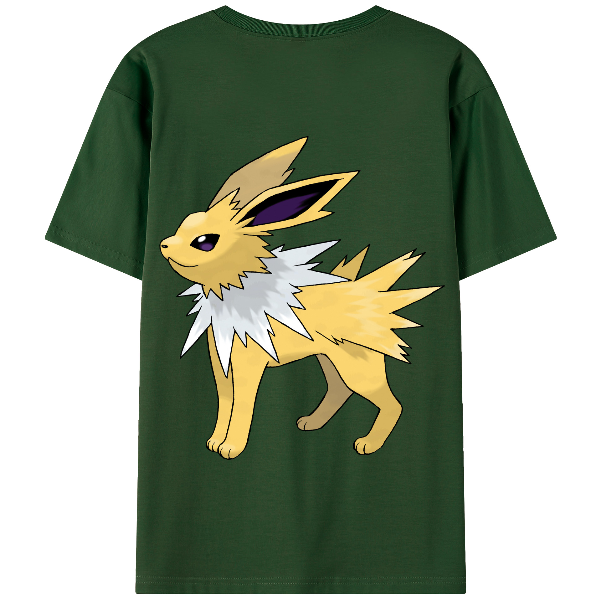 （画像用） ポケットモンスター Pokémon 綿100％半袖Tシャツ（背面プリント）